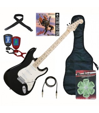 TANGLEWOOD DBT6-EB Гитарный набор  - гитара+комбик, ремень, чехол, тюнер, шнур, набор медиаторов, струны